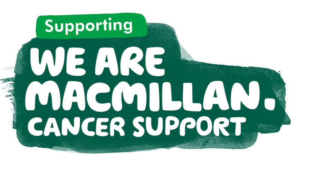 Macmillan Cancer Support Cake Sale 19th Sept 2019
